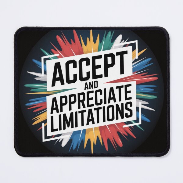 Item preview, Accept And Appreciate Limitations 2 – Embrace Growth, Find Strength designed and sold by The Breathtaking You.