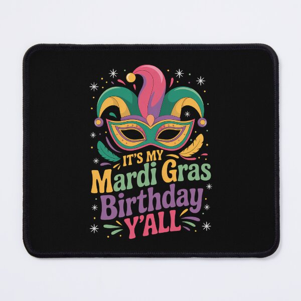 Item preview, Birthday Celebration Mardi Gras designed and sold by lilensgavadur.
