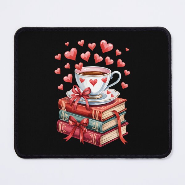 Item preview, Book Lovers Valentine Book And Coffee Reading designed and sold by lilensgavadur.