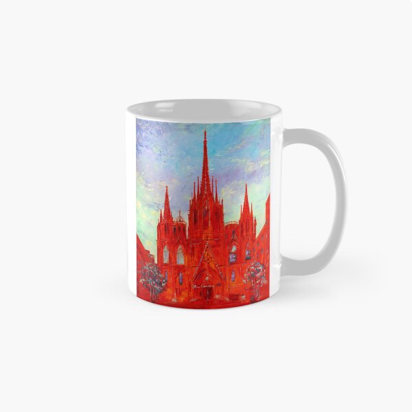 Item preview, Barcelona Cathedral in Red designed and sold by Natalia_Shchip.