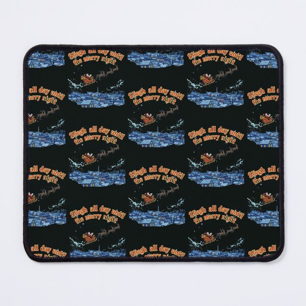 Item preview, Sleigh All Day Shirt – Funny Merry Christmas Night Design designed and sold by Prints in the Valley.