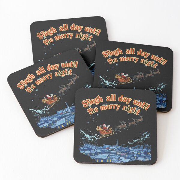 Item preview, Sleigh All Day Shirt – Funny Merry Christmas Night Design designed and sold by Prints in the Valley.