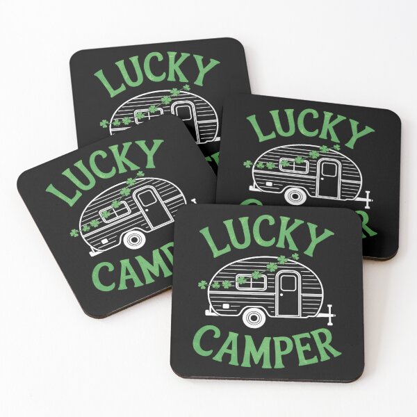 Item preview, Camping Shamrock St. Patrick_s Day designed and sold by lilensgavadur.
