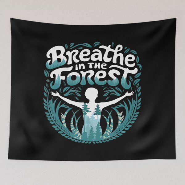 Item preview, Breathe In The Forest Nature Therapy designed and sold by irwabeebx.