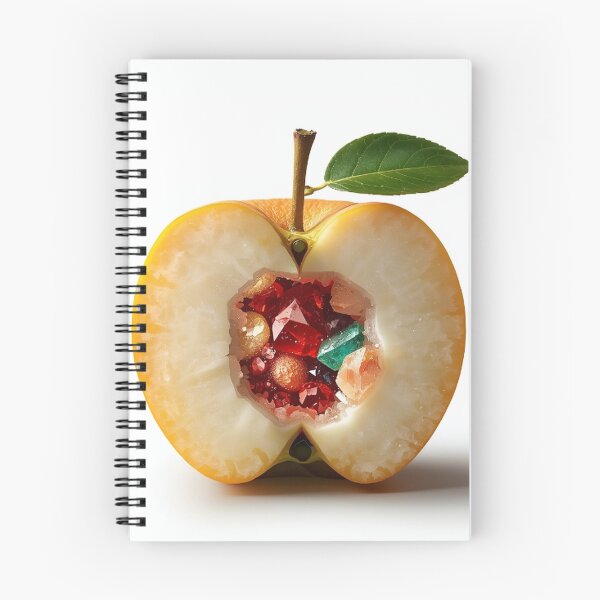 Item preview, Crystal Apple with Gemstone Core designed and sold by Wonderful Designs.