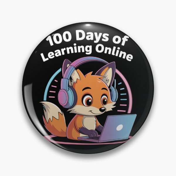Item preview,  Cute Fox Gamer with Headphones - Online Learning & Gaming designed and sold by DarylWelsh2024.