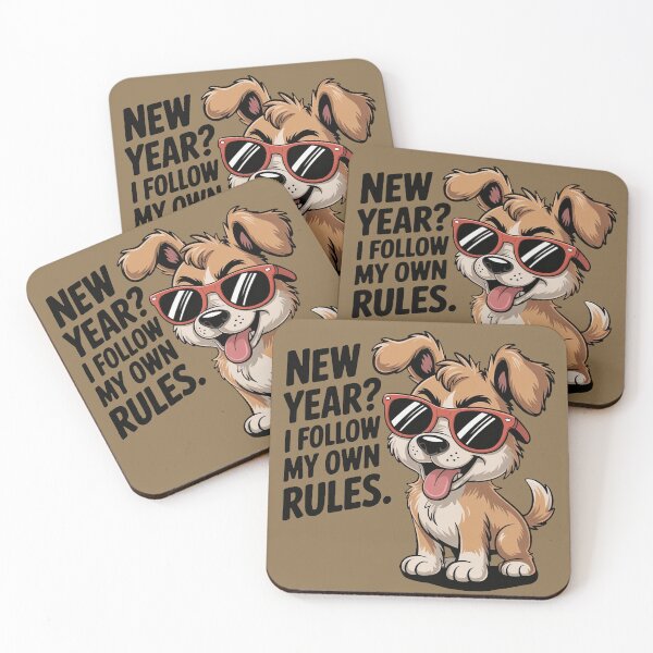 Item preview, New Year? I Follow My Own Rules. designed and sold by DabrowskiDesign.