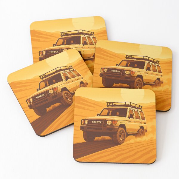 Item preview, Desert Trail Off-Road SUV Wall Art – Adventure Travel Design designed and sold by KrintoryTees.