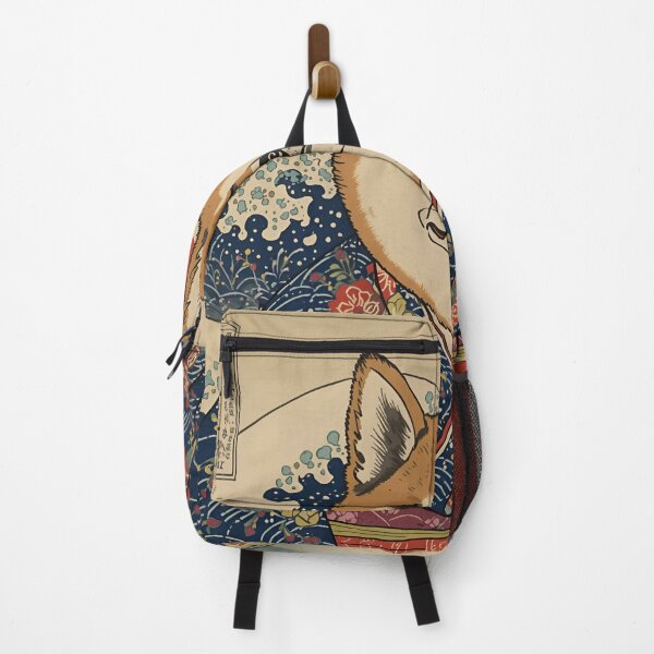 Item preview, Grumpy Shiba Inu Great Wave - The Grumpy Pet Club Japanese Ukiyo-e Art designed and sold by The Grumpy Pet Club.