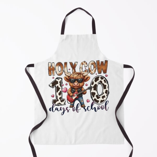 Item preview, Holy Cow 100 100 Days Of School Cow Boy designed and sold by KroghDs.