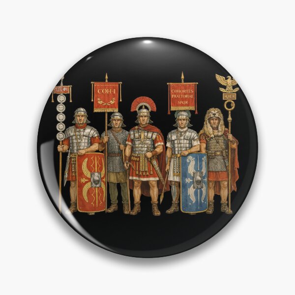 Item preview, Roman Legion Five Soldiers Ancient Art designed and sold by Retr0Tshirts.