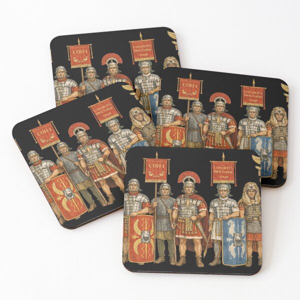 Item preview, Roman Legion Five Soldiers Ancient Art designed and sold by Retr0Tshirts.