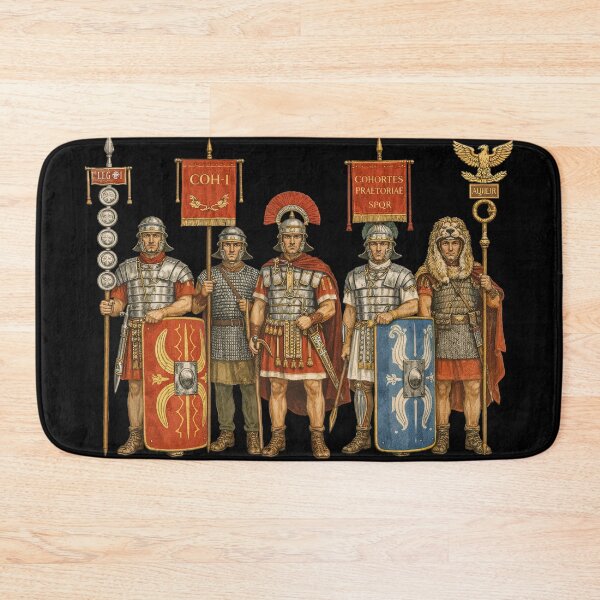 Item preview, Roman Legion Five Soldiers Ancient Art designed and sold by Retr0Tshirts.