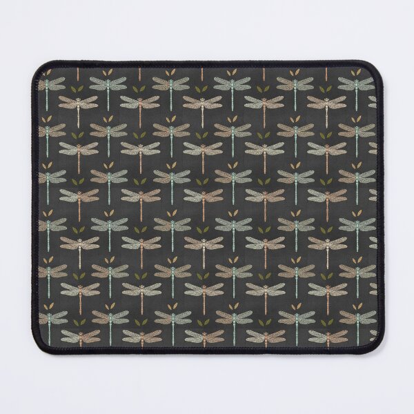 Item preview, Dark Boho Dragonfly Pattern  designed and sold by Echo Blanc.