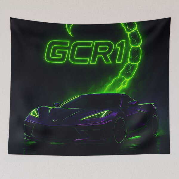 Item preview, GCR1 Scorpion Venom C8 – Neon Strike Supercar designed and sold by GCR1.
