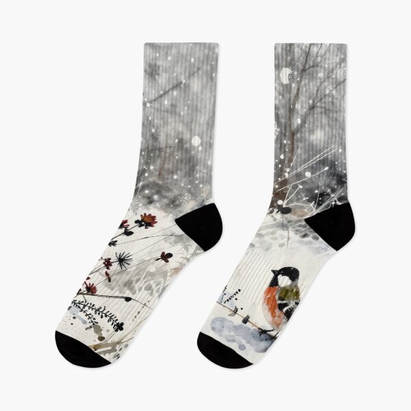 Item preview, winter birds designed and sold by nataliakuruch.