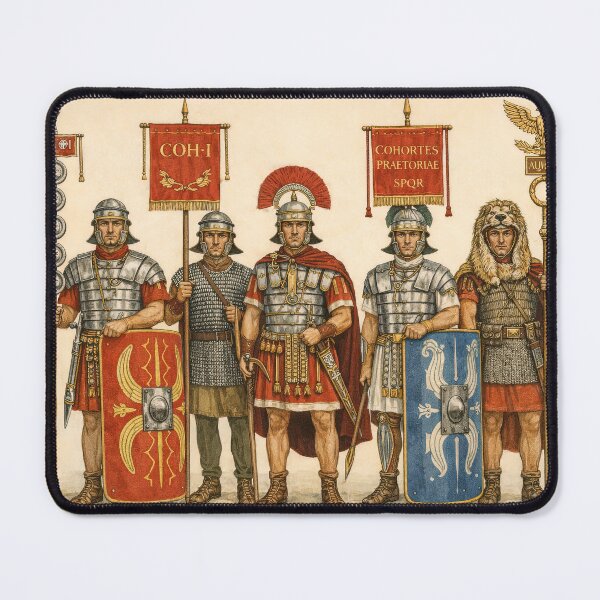 Item preview, Roman Legion Legionary Centurion Praetorian Art designed and sold by Retr0Tshirts.