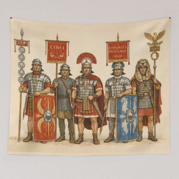 Item preview, Roman Legion Legionary Centurion Praetorian Art designed and sold by Retr0Tshirts.