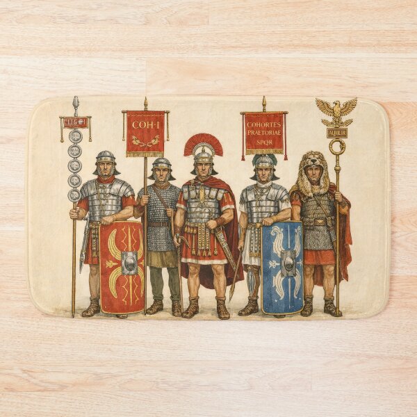Item preview, Roman Legion Legionary Centurion Praetorian Art designed and sold by Retr0Tshirts.