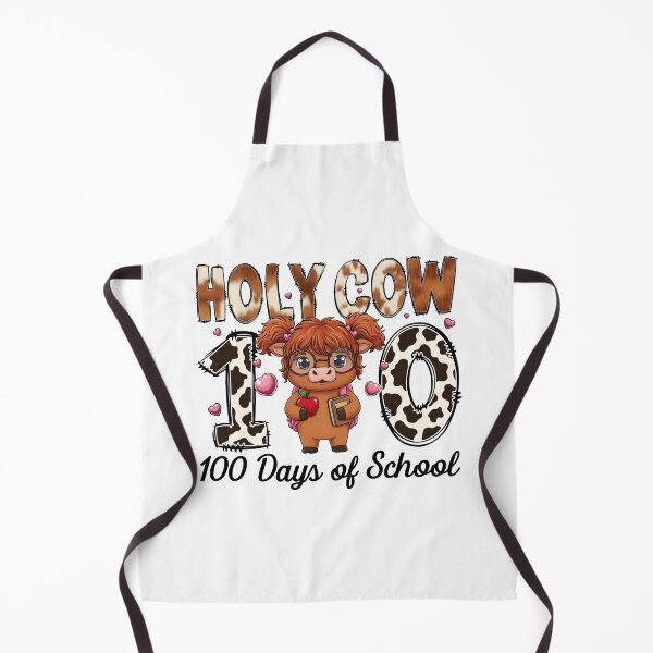 Item preview, Holy Cow 100 100 Days Of School Cow Girl designed and sold by KroghDs.