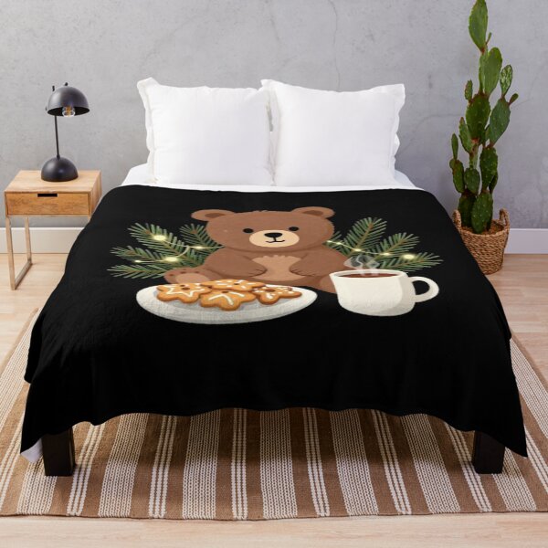 Item preview, Bear with Christmas Cookies designed and sold by Aetheriswork.