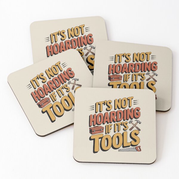 Item preview, It's Not Hoarding If It's Tools Handyman Woodwork designed and sold by AniArtPL.