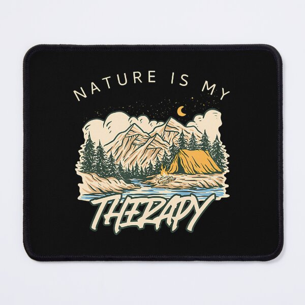 Item preview, Nature Is My Therapy For Mountain Lovers designed and sold by irwabeebx.