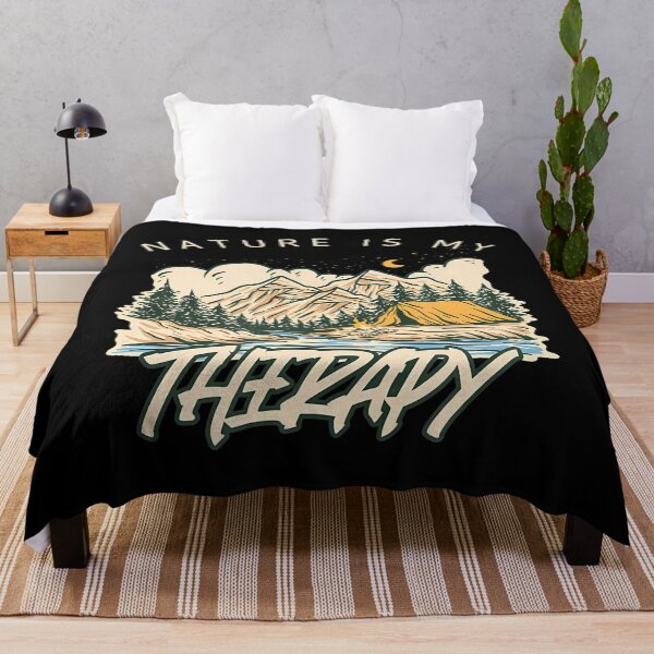 Item preview, Nature Is My Therapy For Mountain Lovers designed and sold by irwabeebx.