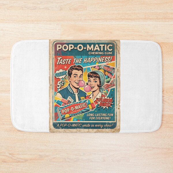 Item preview, Bubblegum Bliss: Pop-O-Matic Nostalgia Explosion designed and sold by ForeverPrintsOK.