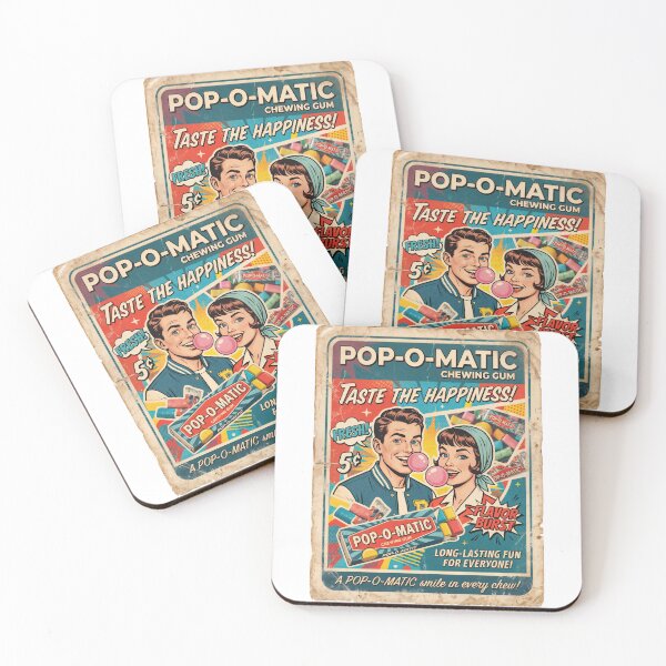Item preview, Bubblegum Bliss: Pop-O-Matic Nostalgia Explosion designed and sold by ForeverPrintsOK.