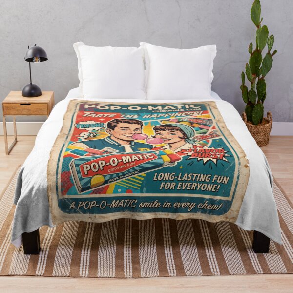 Item preview, Bubblegum Bliss: Pop-O-Matic Nostalgia Explosion designed and sold by ForeverPrintsOK.