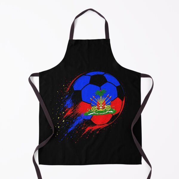 Item preview, Haiti Soccer Haitian Flag Pride Soccer Player Football designed and sold by NUMAcreations.