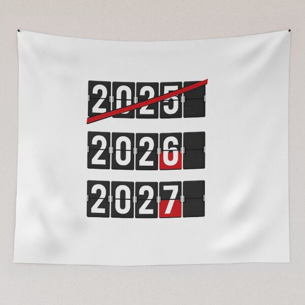Item preview, Flip the Future | New Year 2026–2027 Flipboard Countdown T-Shirt | Modern Motivation Design designed and sold by DailyDrivesct.
