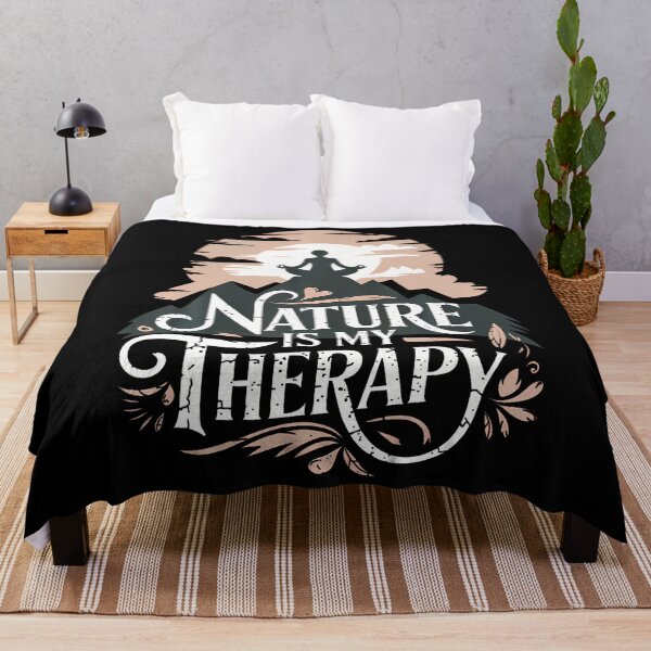 Item preview, Yoga Mountain Nature Is My Therapy designed and sold by irwabeebx.