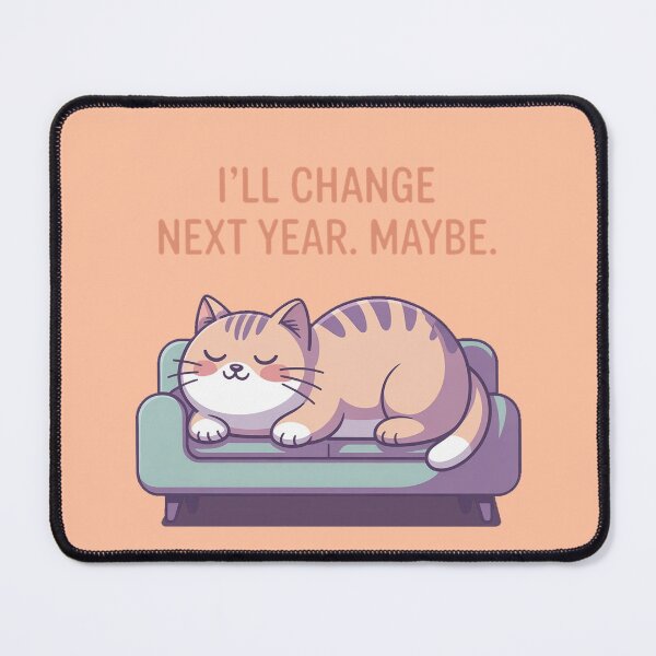 Item preview, I’ll Change Next Year. Maybe. designed and sold by DabrowskiDesign.