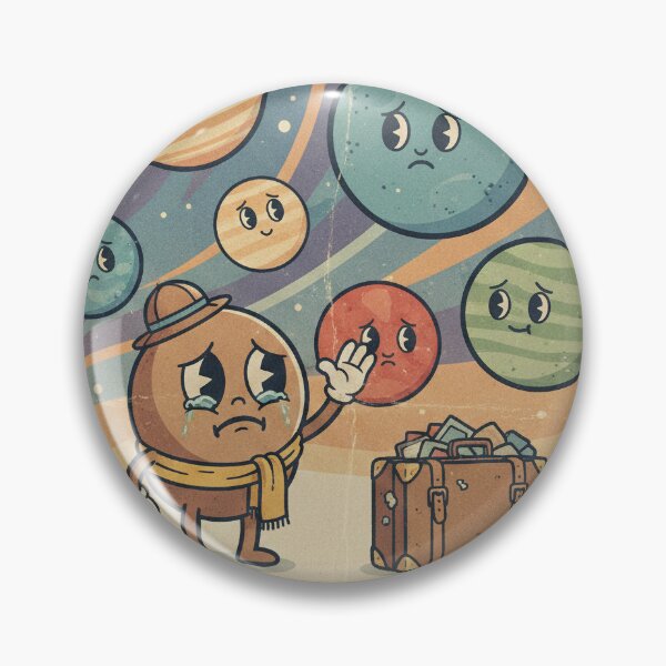 Item preview, Pluto Never Forget - Funny Science Planet designed and sold by WojcikDesigners.
