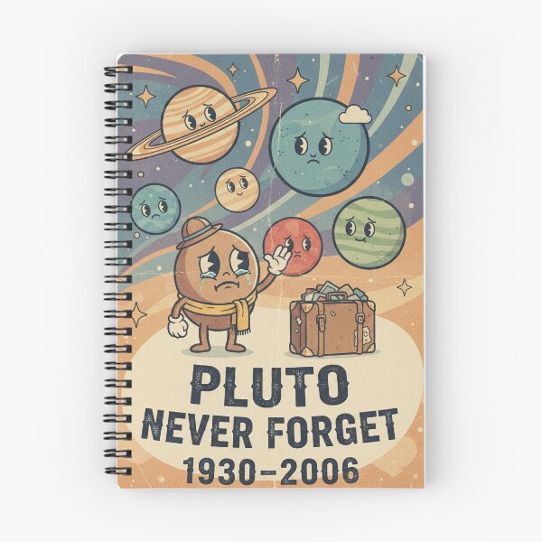 Item preview, Pluto Never Forget - Funny Science Planet designed and sold by WojcikDesigners.