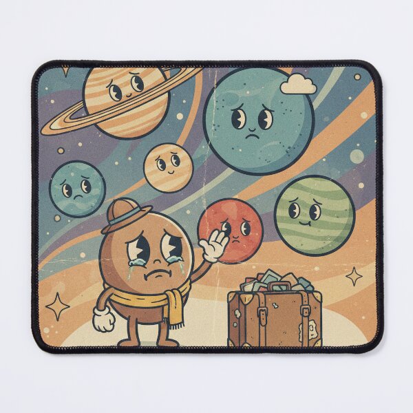Item preview, Pluto Never Forget - Funny Science Planet designed and sold by WojcikDesigners.