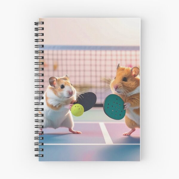 Item preview, Hamsters Playing Pickleball  designed and sold by Karen Persephone .