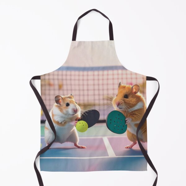 Item preview, Hamsters Playing Pickleball designed and sold by Karen Persephone .