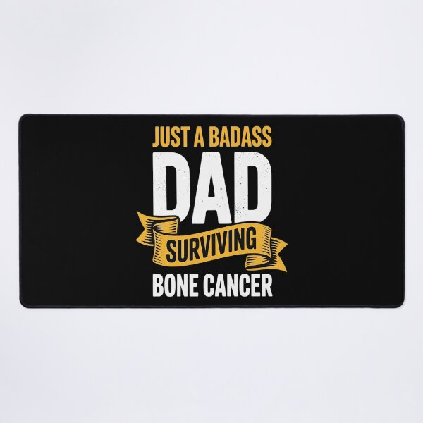 Item preview, Badass Dad Surviving Bone Cancer Survivor Quote designed and sold by countntenov.