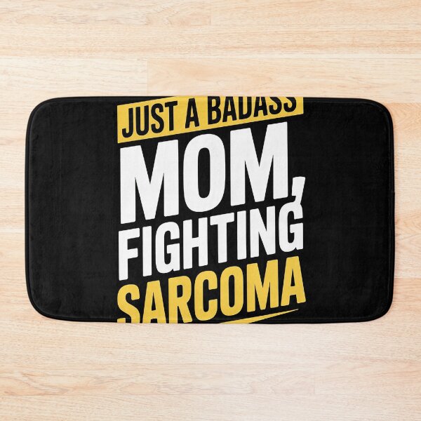 Item preview, Badass Mom Fighting Sarcoma Quote Funny Gift designed and sold by countntenov.