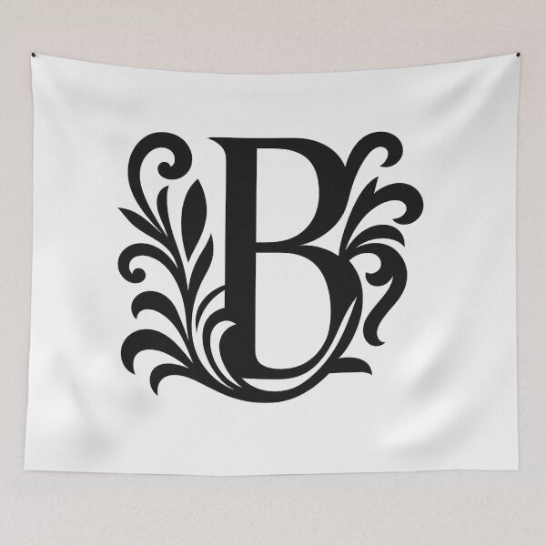 Item preview, Ornate Letter B – Elegant Monogram Design designed and sold by luckyyouth.