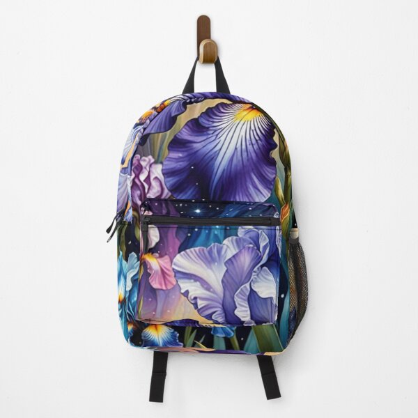 Item preview, Midnight Petals Irises Reaching for the Stars designed and sold by purplesensation.