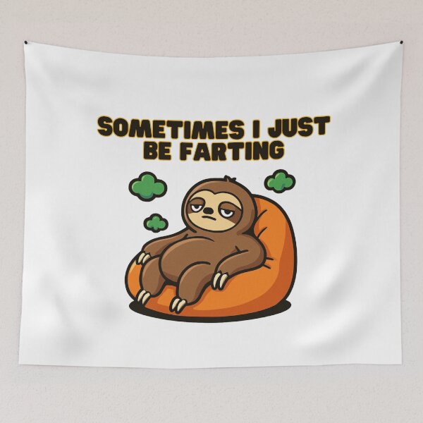 Item preview, Funny Sometimes I Just Be Farting Man unbothered designed and sold by w66aboo.