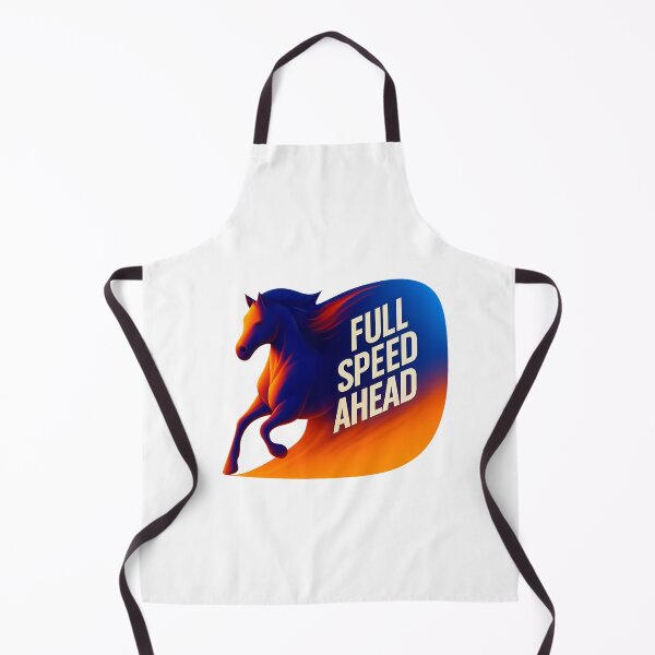 Item preview, Full Speed Ahead - Galloping Horse with Motion Trails designed and sold by MKreative Studio.