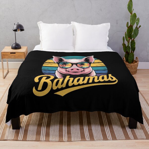 Item preview, Bahamas Swimming Pig Caribbean Beach Trips Summer Vibes designed and sold by countntenov.