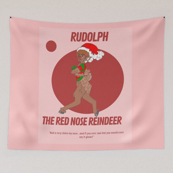 Item preview, Rudolph the red nose reindeer  designed and sold by Lavenderbliss93.