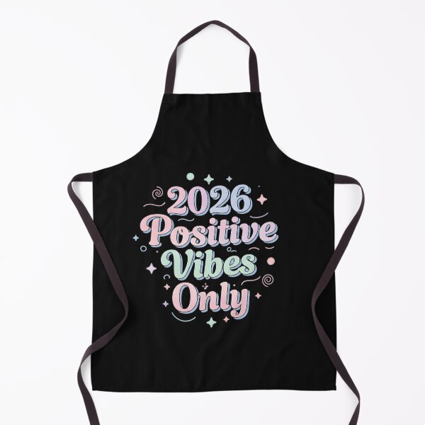 Item preview, 2026 Positive Vibes Only Aesthetic Text designed and sold by MofazStyle.