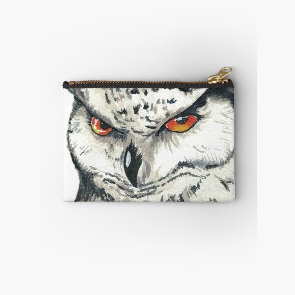 Item preview, Watercolor Snowy Owl designed and sold by SaskyaFate.